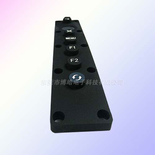 定制機械設(shè)備控制硅膠按鍵|鐳雕透光硅膠按鍵
