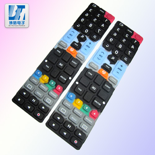 遙控器按鍵多色成型|熒光粉硅膠遙控器按鍵 遙控器按鍵多色成型|熒光粉硅膠遙控器按鍵