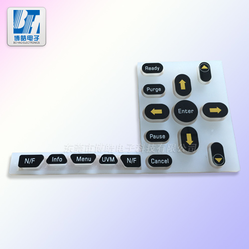 提供智能打印機(jī)專(zhuān)用亞克力硅膠按鍵定制生產(chǎn)